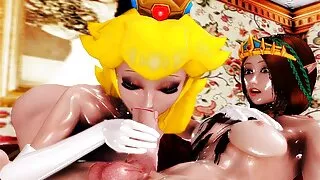Loira magnífica Kari ...